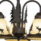 Vaxcel Bryce 3L LED Bronze Rustic Deer Mini Chandelier or Fan Light Kit LK55416BBZ-C - alternate 6